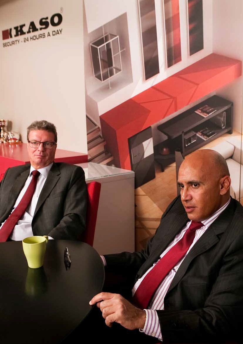 TEIS team at KASO headquarters